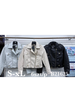 Kurtki skórzane damskie (S-XL) B21625