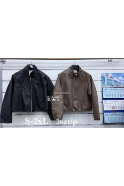 Kurtki skórzane damskie (S-2XL) 4662