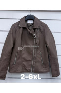 Kurtki skórzane damskie (S-2XL) 46