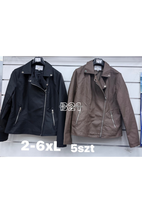 Kurtki skórzane damskie (S-2XL) 46
