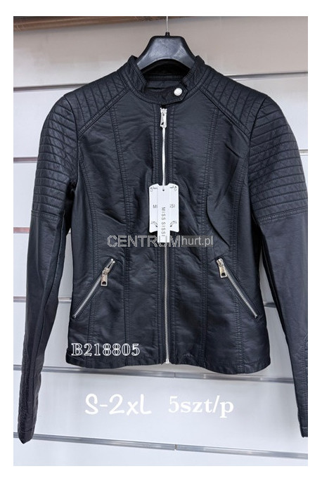 Kurtki skórzane damskie (S-2XL) 46
