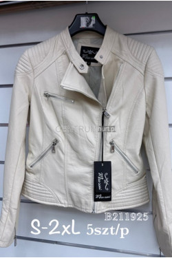Kurtki skórzane damskie (S-2XL) 4671