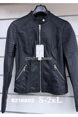 Kurtki skórzane damskie (S-2XL) 4672