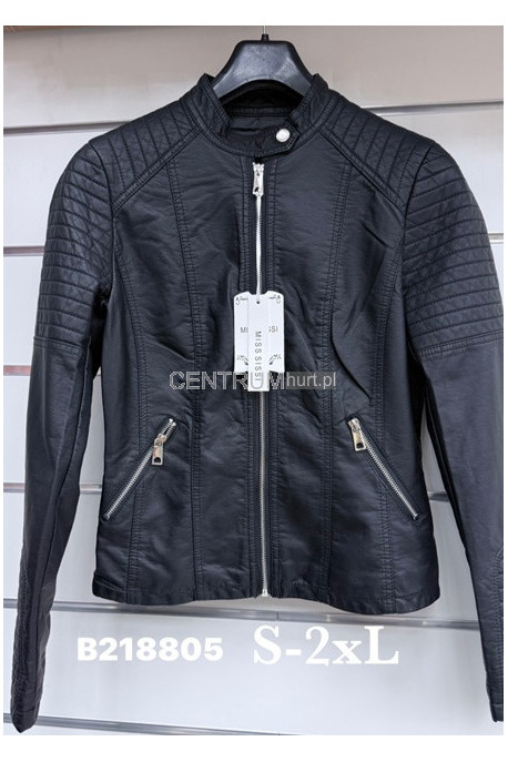Kurtki skórzane damskie (S-2XL) 46