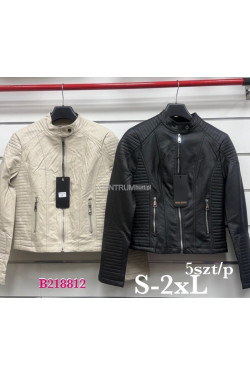 Kurtki skórzane damskie (S-2XL) 4673