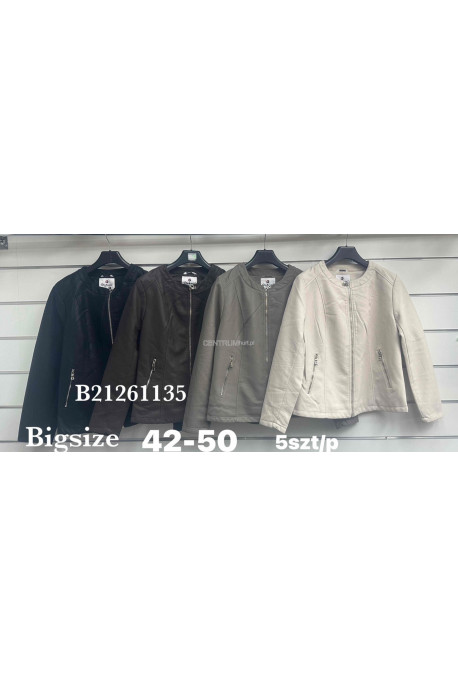 Kurtki skórzane damskie (S-2XL) 46