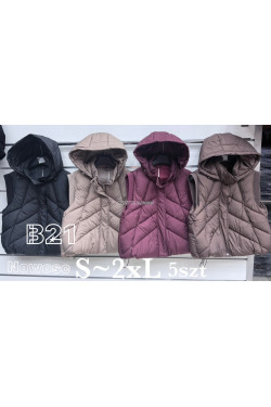 Kurtki kamizelki damskie (S-2XL) 4684