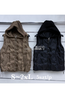 Kurtki kamizelki damskie (S-2XL) 4686