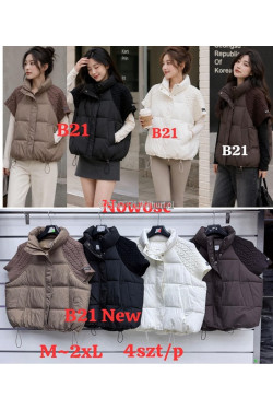 Kurtki kamizelki damskie (M-2XL) 4688