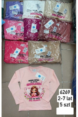 Bluzki dziewczęce (2-7lat) 6269
