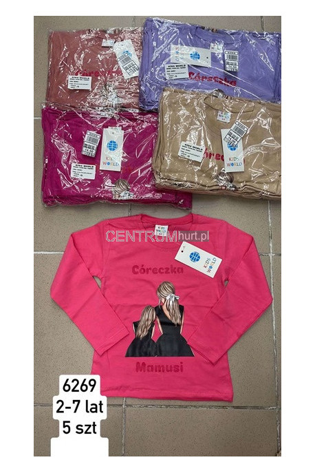 Bluzki dziewczęce (2-7lat) 6269