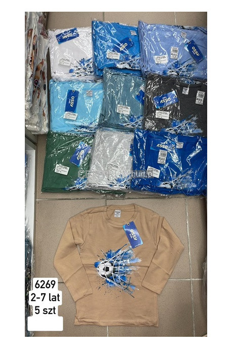 Bluzki chłopięce (2-7lat) 6269