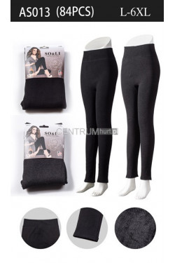 Leginsy damskie termiczne (L-6XL) AS013
