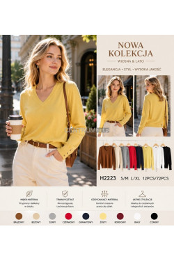 Sweter damski (S-XL) H2223