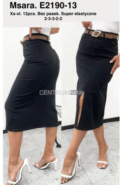 Spódnica jeansowa damska (XS-XL) E2190-136
