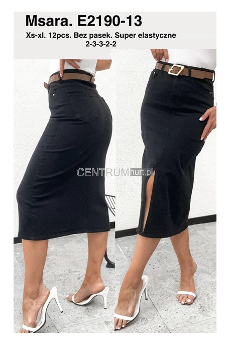Spódnica jeansowa damska (XS-XL) 1