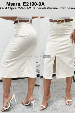 Spódnica jeansowa damska (XS-XL) E2190-9A