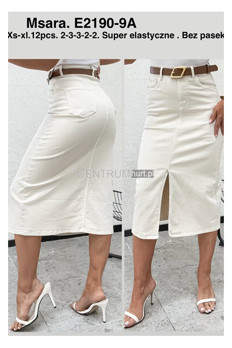 Spódnica jeansowa damska (XS-XL) 1