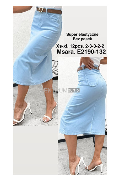 Spódnica jeansowa damska (XS-XL) 1