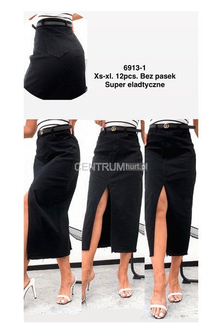 Spódnica jeansowa damska (XS-XL) 1