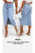 Spódnica jeansowa damska (XS-XL) 2