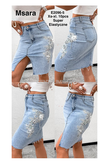 Spódnica jeansowa damska (XS-XL) 2