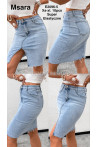 Spódnica jeansowa damska (XS-XL) 2
