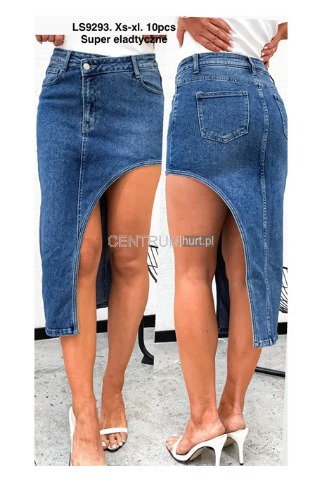 Spódnica jeansowa damska (XS-XL) 2