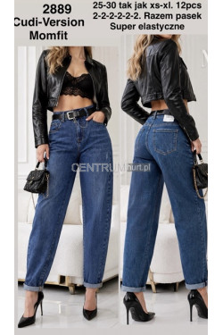 Jeansy damskie (25-30) 2889