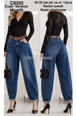 Jeansy damskie (25-30) C8292