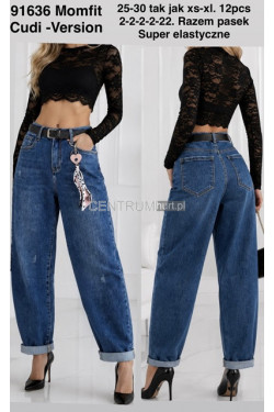 Jeansy damskie (25-30) 91636