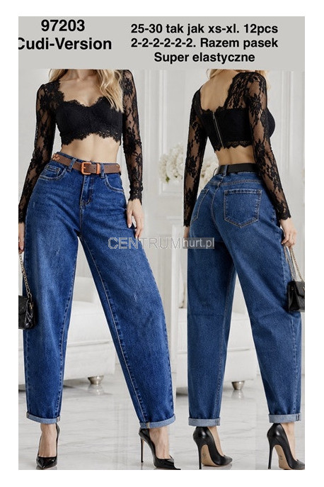 Jeansy damskie (25-30) 2