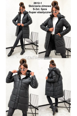 Kurtki skórzane damskie (S-2XL) 2612-1