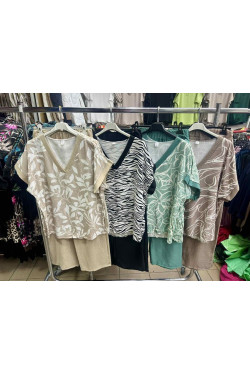 Komplet damski Polski (2XL-3XL) H6A19