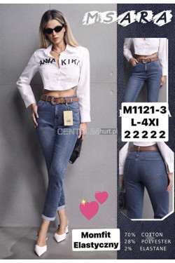Jeansy damskie (L-4XL) M1121-3