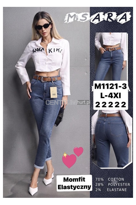 Jeansy damskie (36-46) 1