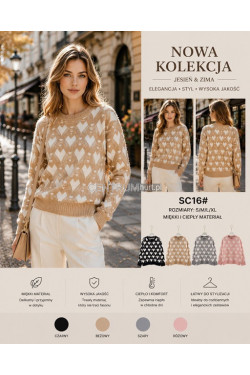 Sweter damski (S-XL) SC16