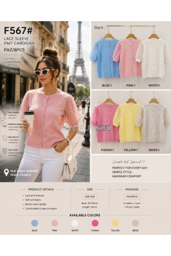 Sweter damski F567