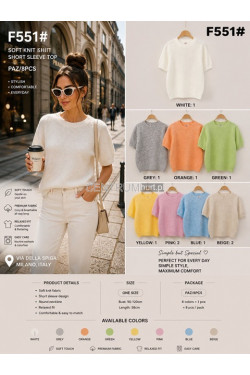 Sweter damski F551