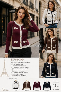 Sweter damski DF61009