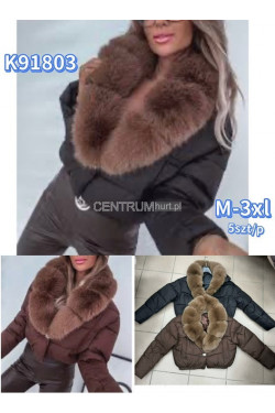 Kurtki damskie zimowe (M-3XL) K91803