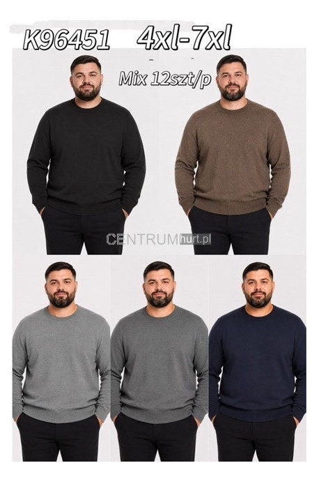 Sweter męski (4XL-7XL) 1