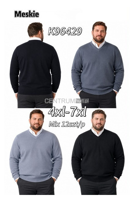 Sweter męski (4XL-7XL) 1