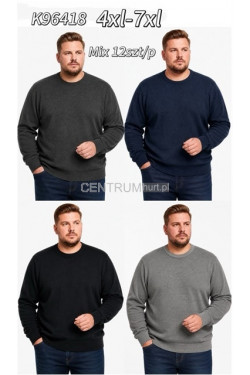 Sweter męski (4XL-7XL) K96418