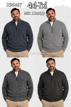 Sweter męski (4XL-7XL) K96467