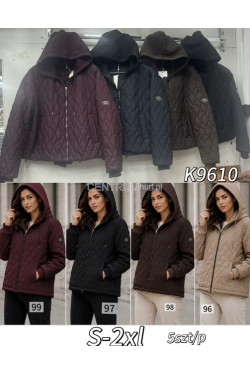 Kurtki damskie przejściowe (S-2XL) K9610-96