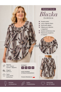 Bluzka damska Polska (44-50) 5411