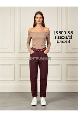 Jeansy damskie (XS-XL) L9800-98