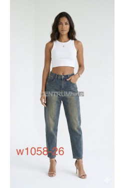 Jeansy damskie (XS-XL) W1058-26