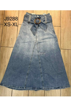 Spódnica jeansowa damska (XS-XL) J9288